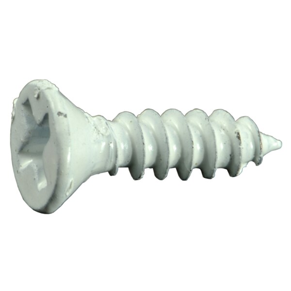 Midwest Fastener Sheet Metal Screw, #6 x 1/2 in, Painted Steel Flat Head Phillips Drive, 50 PK 36241 - main